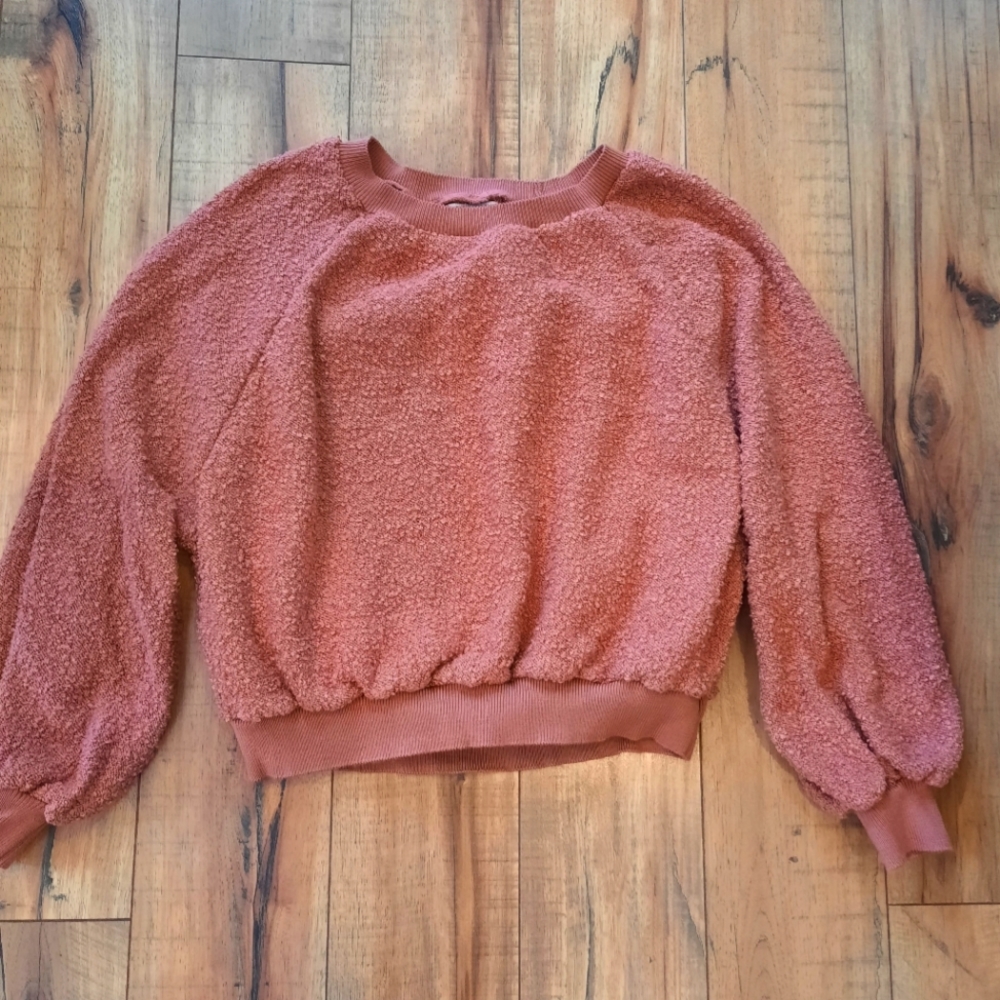 Fuzzy sweatshirt